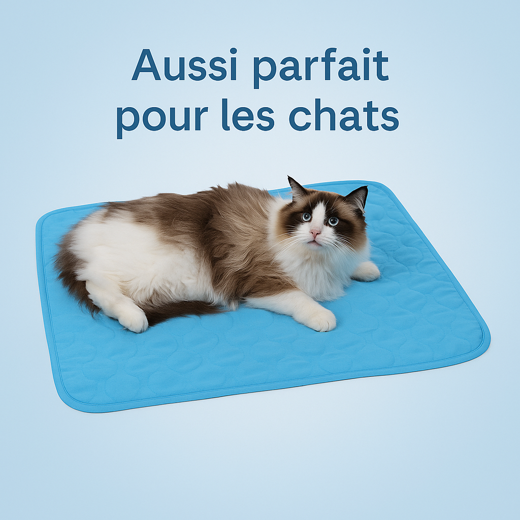 ZenConfort - Tapis rafraîchissant & auto-refroidissant pour animaux
