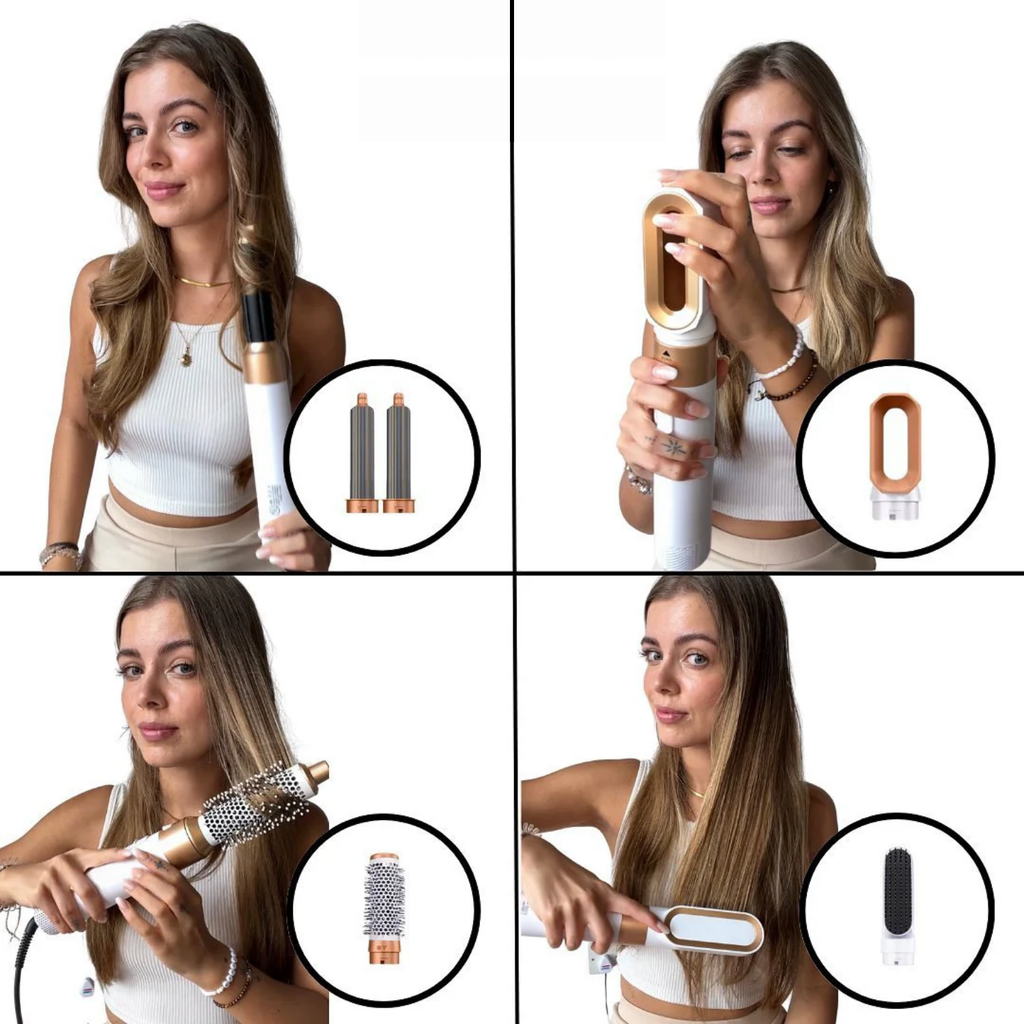 Silkeo™ 5-en-1 – Le brushing soin qui révèle la beauté naturelle de vos cheveux