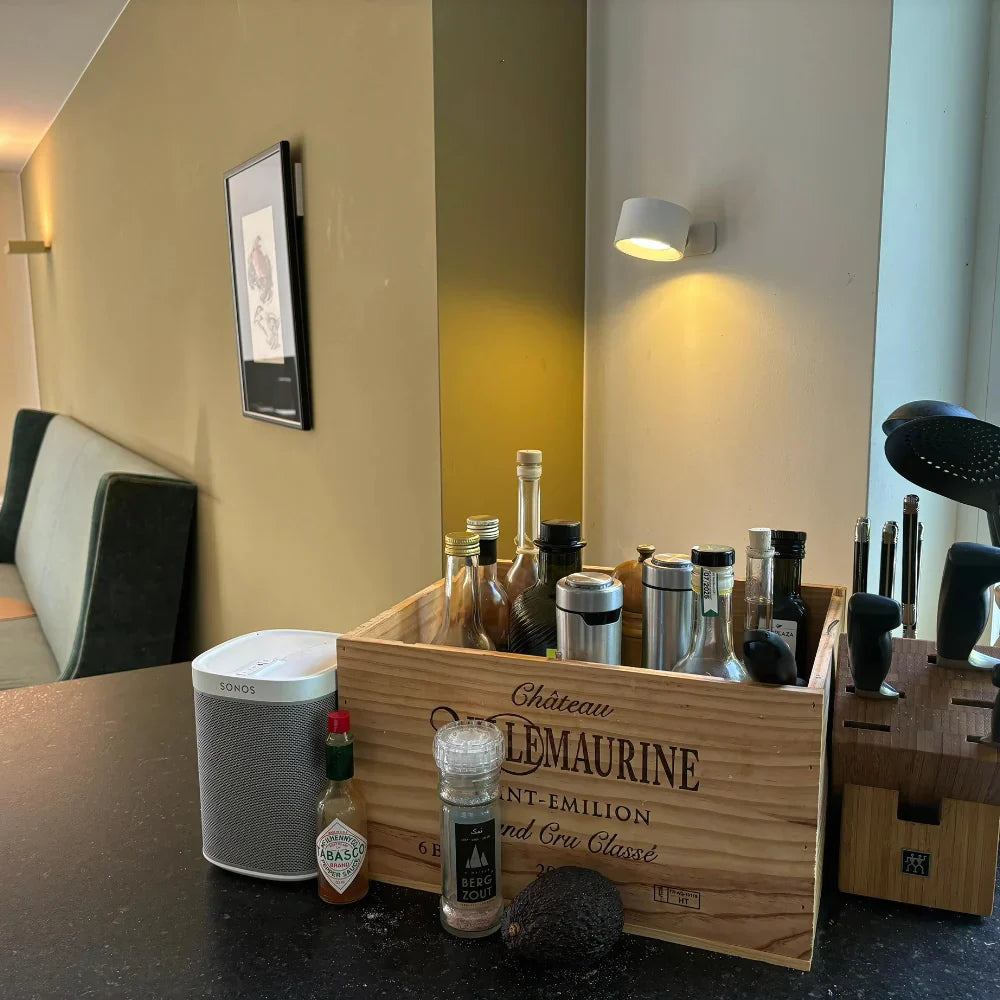 Orélis™ – Applique murale sans fil, design et pratique