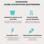 SmileZen™ – Brosse à dents à ultrasons 360° intelligente